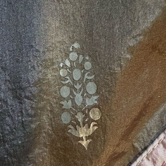 FP Movement Shorts Womens S Hit The Courts Brown Lined Athletic Nylon Oversized - Picture 3 of 3